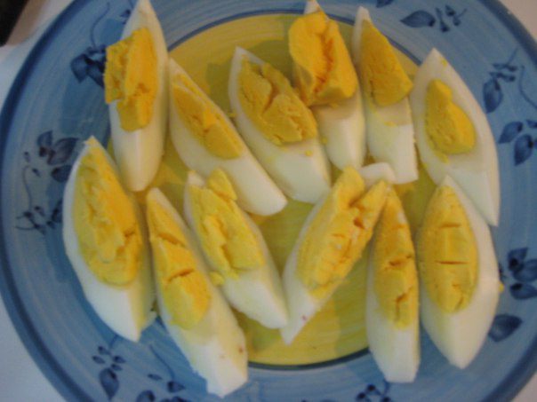 Теплый салат с печенью и апельсиновым соусом