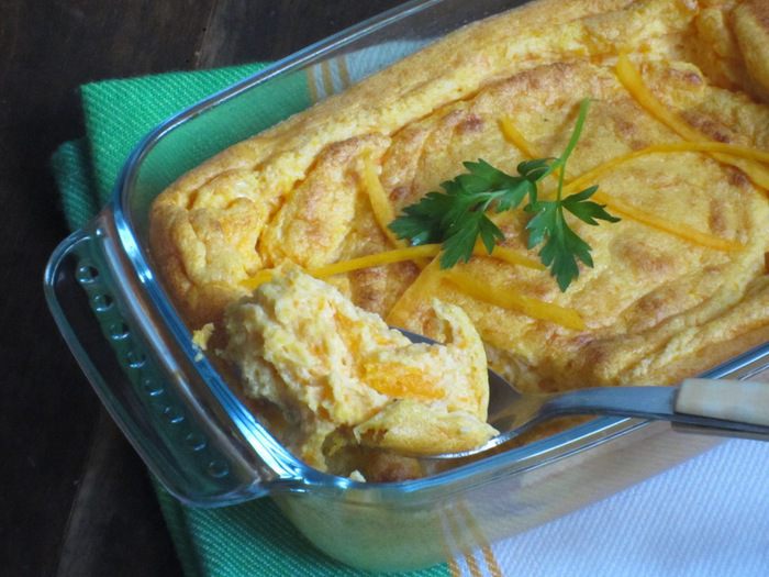 Суфле из тыквы с пармезаном