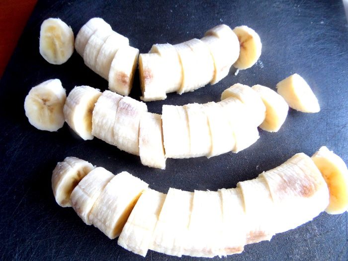 Бананово-шоколадный кекс