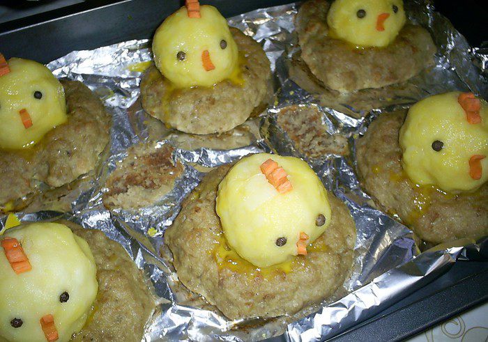 &amp;quot;Птенцы в гнездах&amp;quot; - новая подача старого блюда