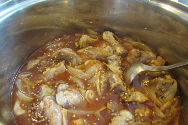 Свинина в имбирной заправке