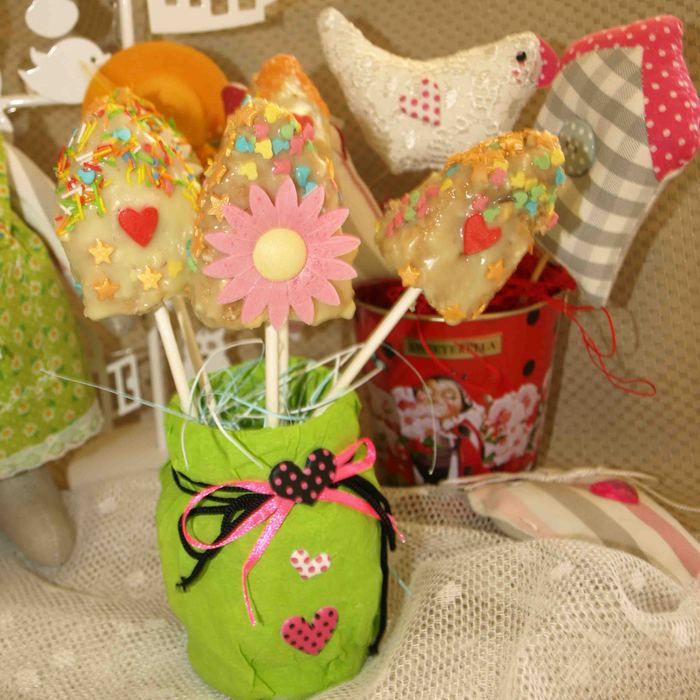 Пирожное картошка &amp;quot;Тильдо скворечник&amp;quot;