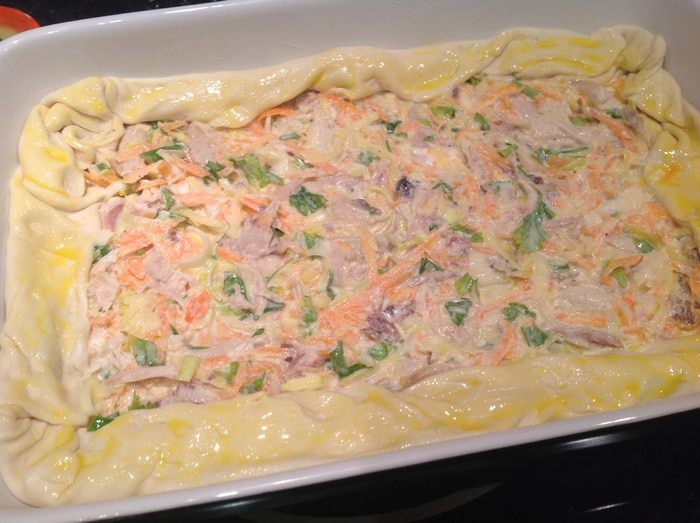 Пирог с курицей