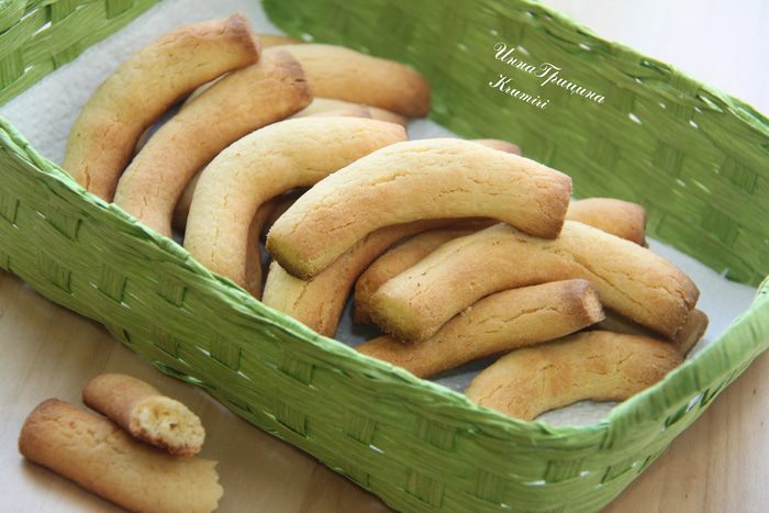 Итальянское кукурузное печенье &amp;quot;Крумири&amp;quot; («Krumiri»)