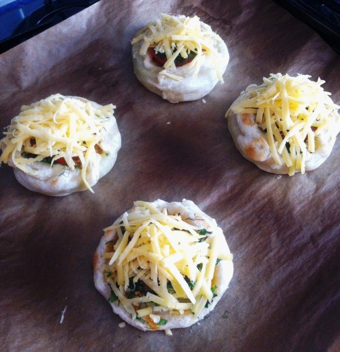 Экспресс-завтрак, или ватрушки с овощами