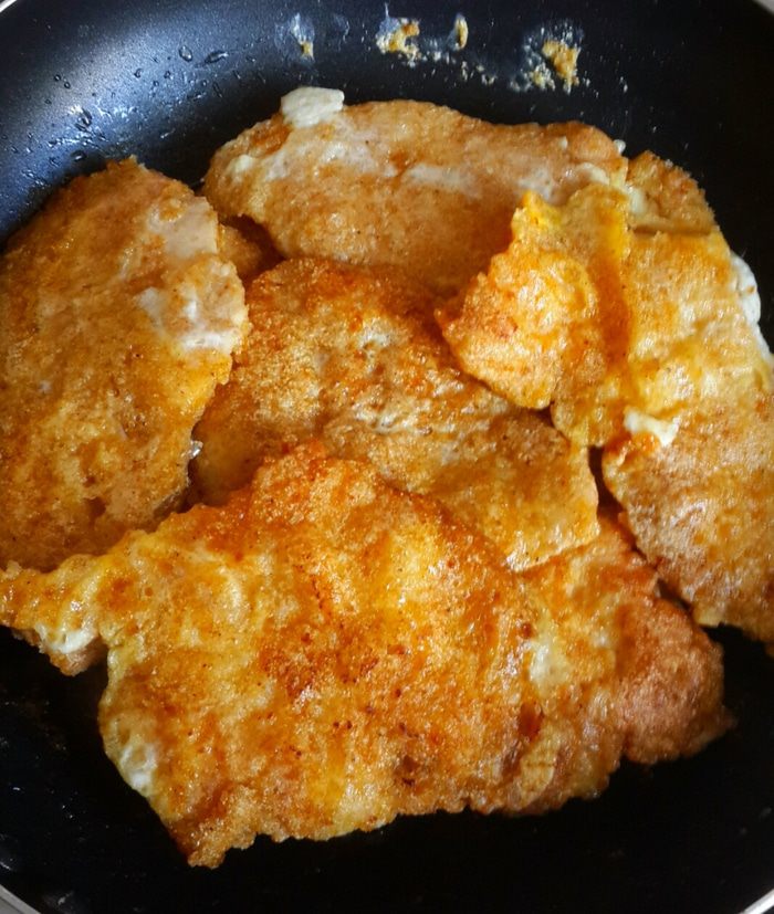 Куриные грудки в кляре