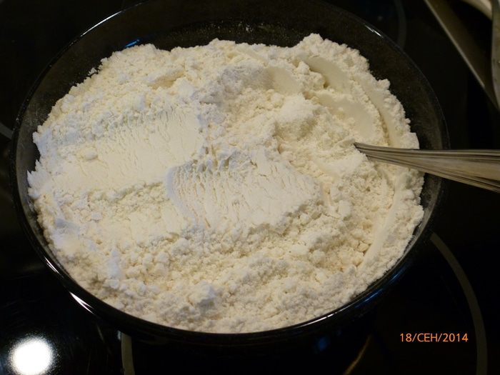 Пирог из дачных яблочек