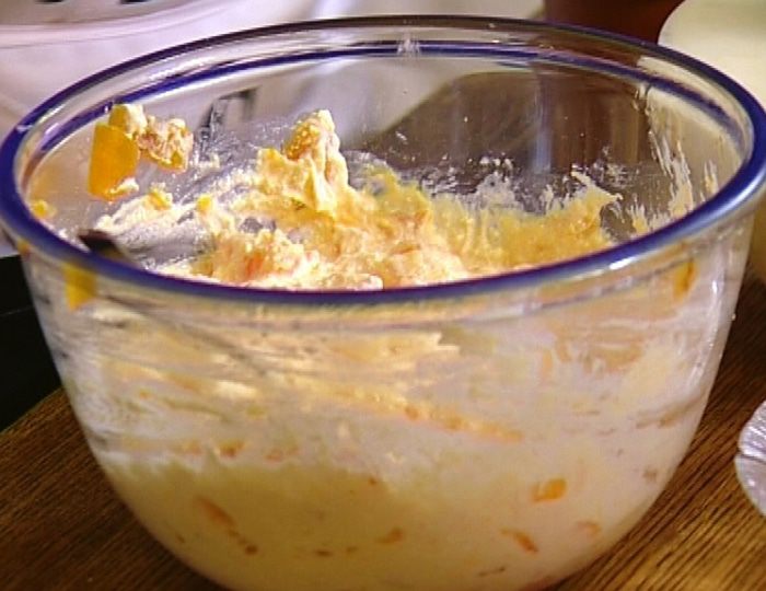 Творожные бомбочки с хурмой и кардамоном