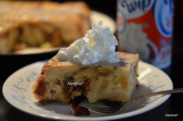 Хлебный пудинг в старом стиле