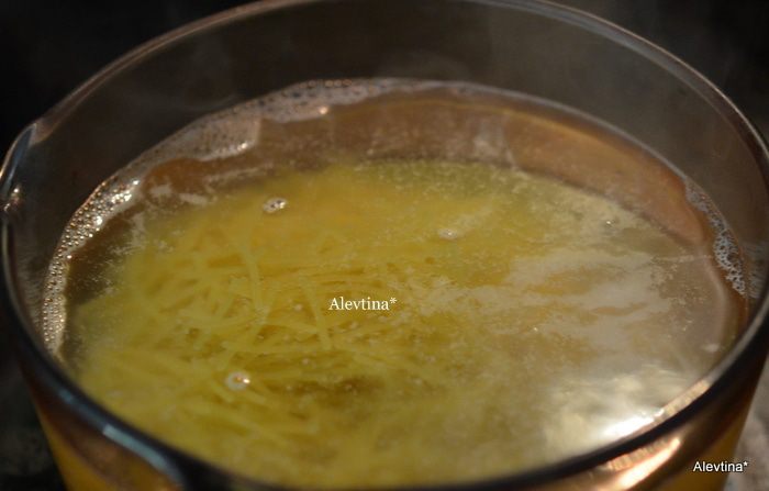 Паста и тунец