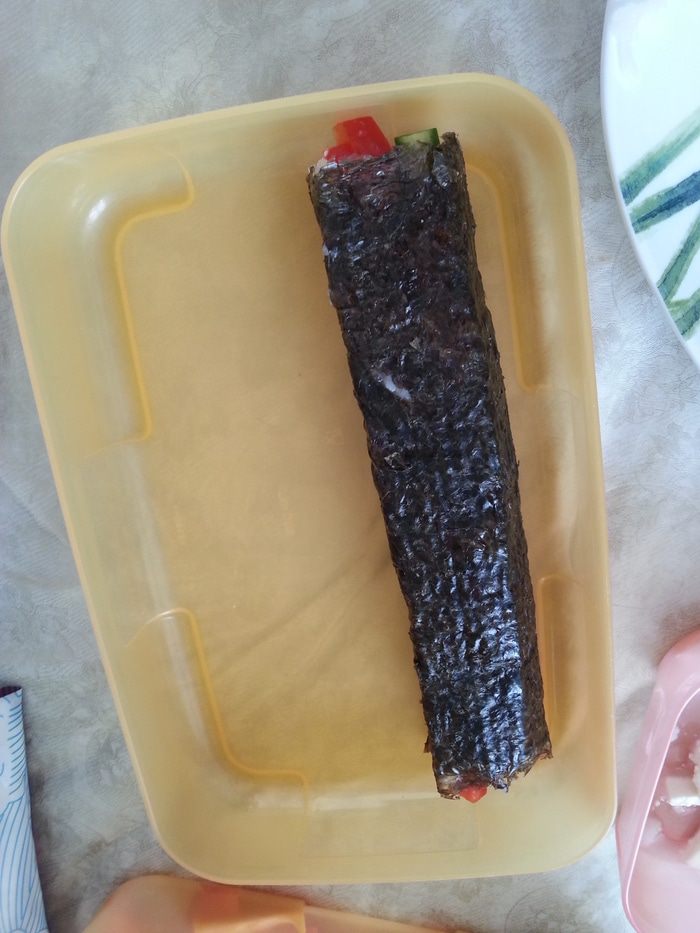 Роллы &amp;quot;Разбитое сердце самурая&amp;quot; + легкий способ варки риса