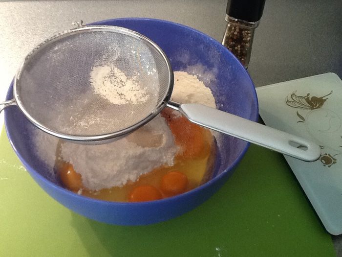 Хлеб с ветчиной и сыром