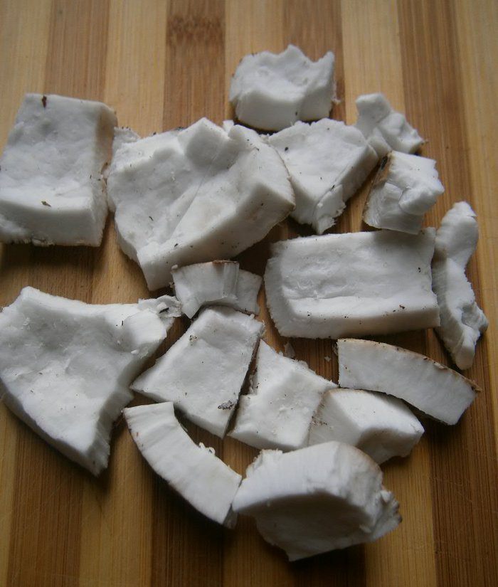 Кокосовый смузи с  овсяными хлопьями