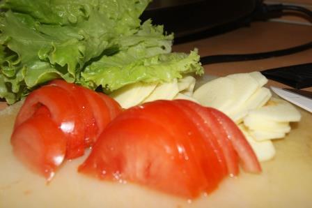 Салат с куриными желудочками