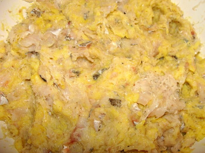 Пряные биточки из трески