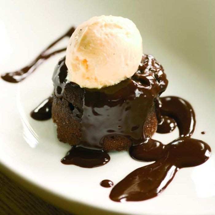 Шоколадный фондан