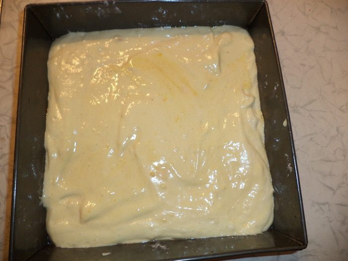 Лимонное пирожное