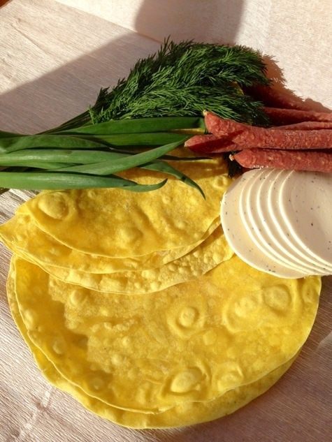 Домашние тортильи &amp;quot;Солнышки&amp;quot;