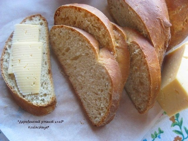 Домашний ржаной хлеб