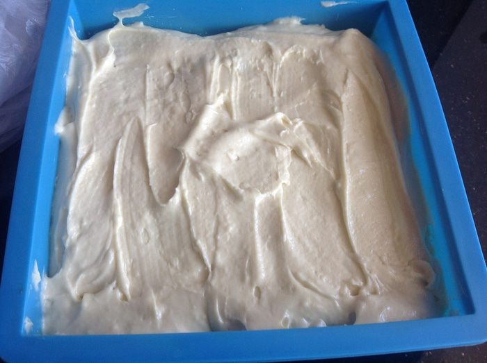 Абрикосовый пирог-перевертыш