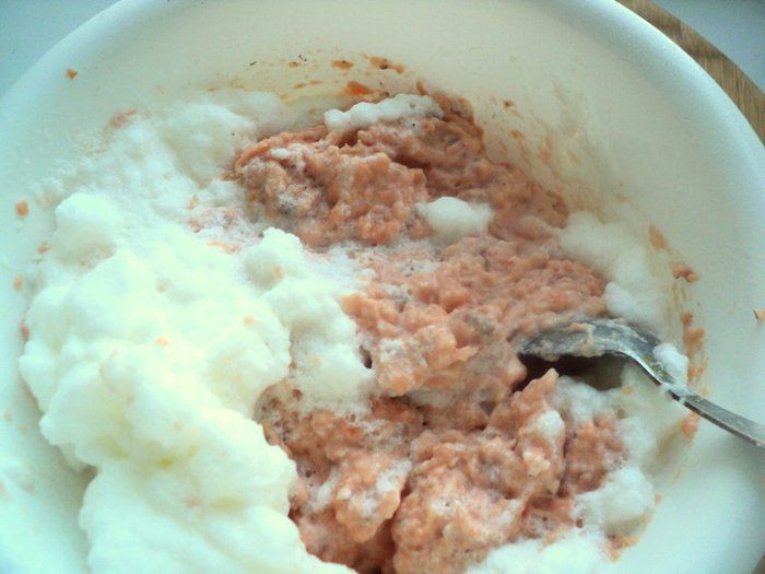 Террин из красной и белой рыбы