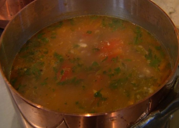 Куриный супчик с перловкой