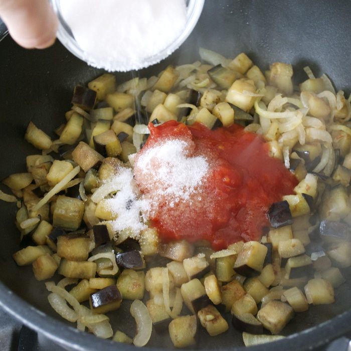 Ракушечная паста с соусом Капоната