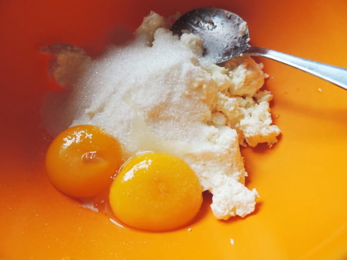 Яблочный пирог на творожном тесте