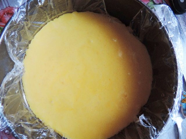 Муссовый торт &amp;quot;Грейпфрут-малина&amp;quot;