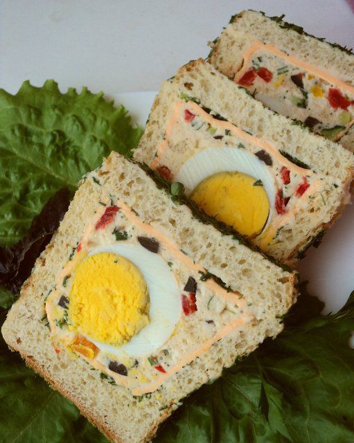 Бутербродный хлеб с секретом