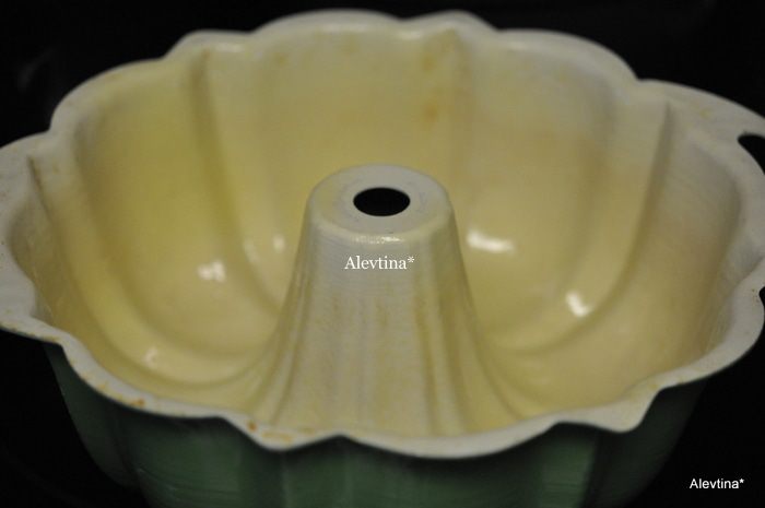 Яблочный кекс с глазурью