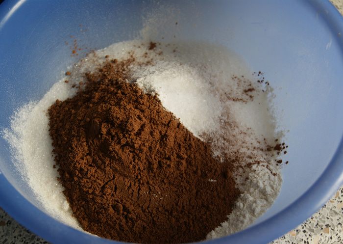 Кофейно-шоколадный пирог