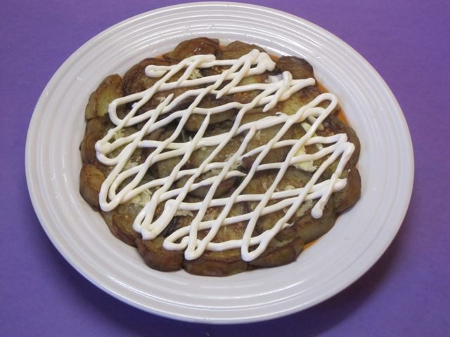 Салат из баклажанов с сыром