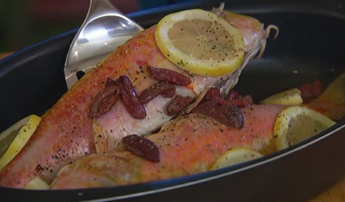 Красноперка по-лигурийски 