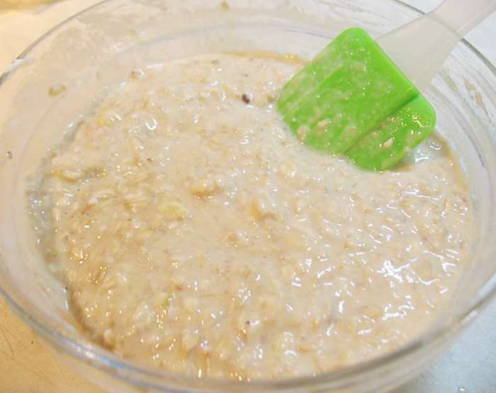 Овсяные кексы с грушей