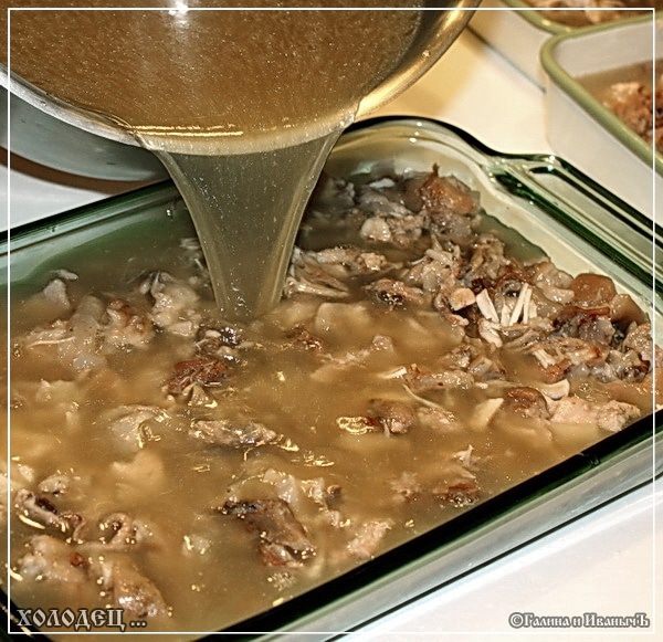 Холодец ... традиционно-обычный