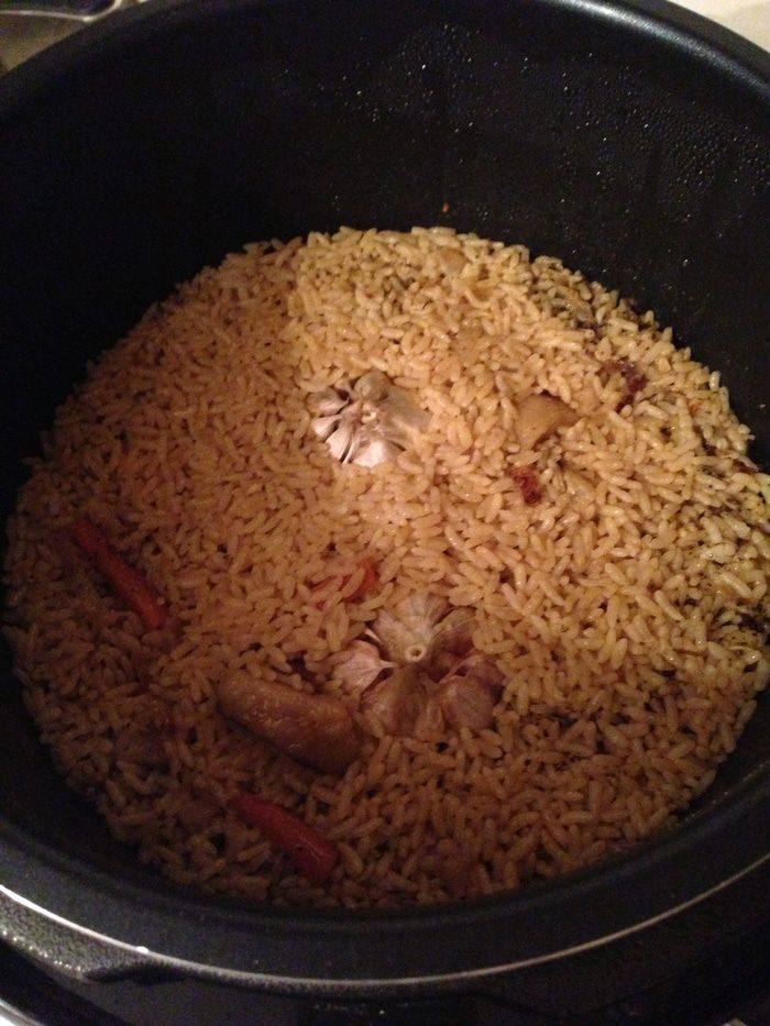 Плов с бараниной в мультиварке