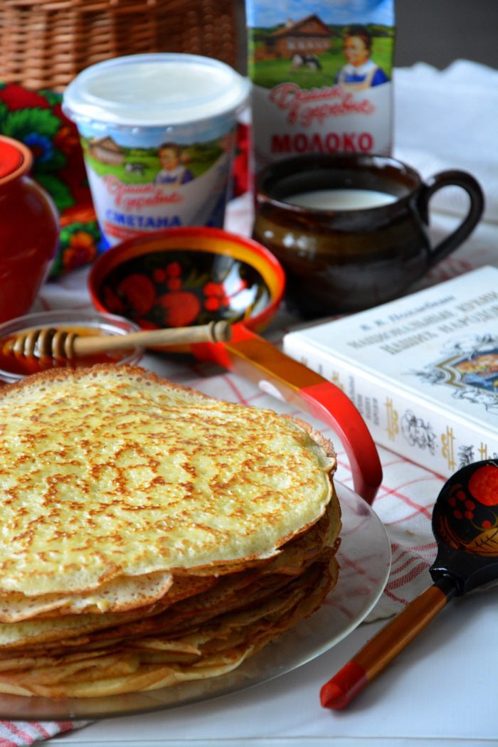 Пшеничные блины (красные) 