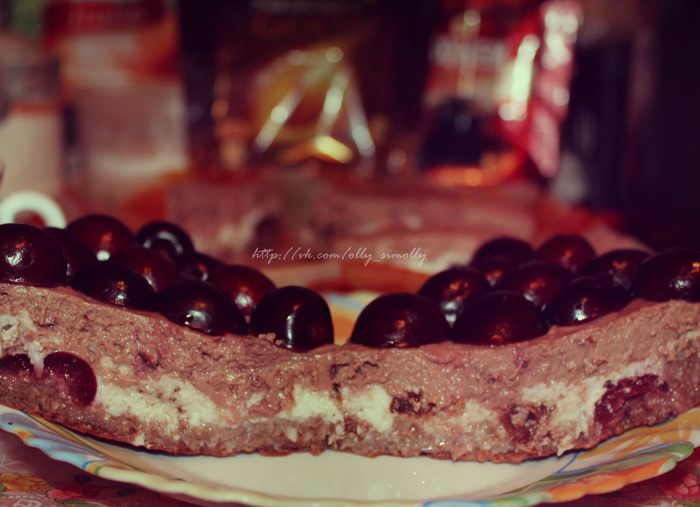 Трехслойный пирог