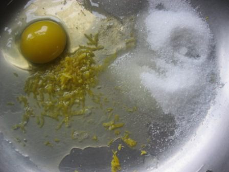 Пирог-косичка со сливочно-лимонной начинкой