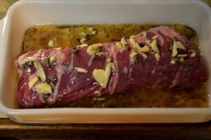 Говядина в маринаде