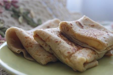 Блинчики из гречневой муки с коньяком