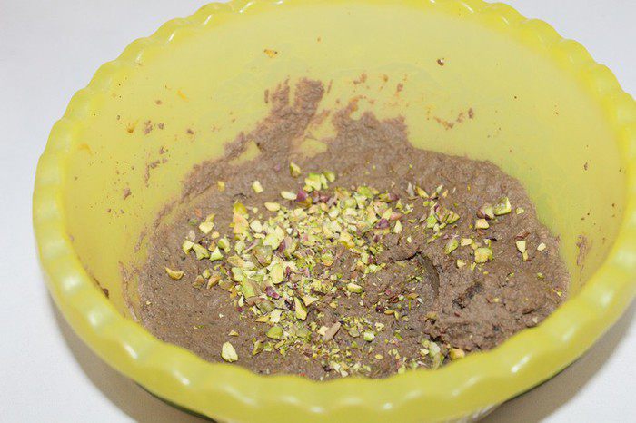 Паштет с тыквой и фисташками