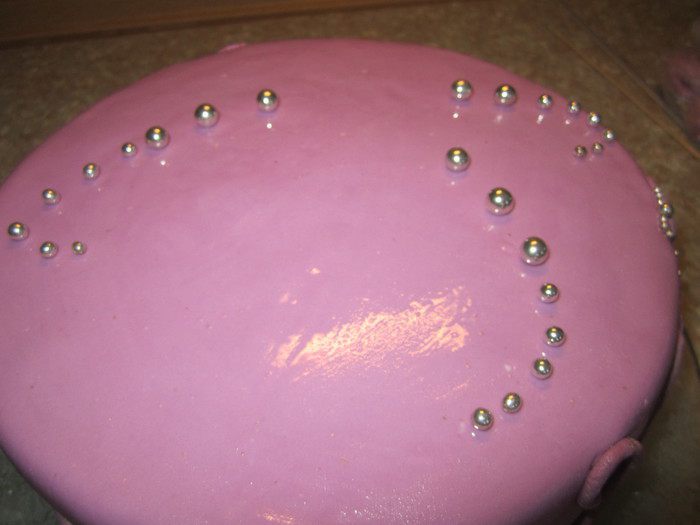 Торт &amp;quot;Бабочки на сиреневом&amp;quot;