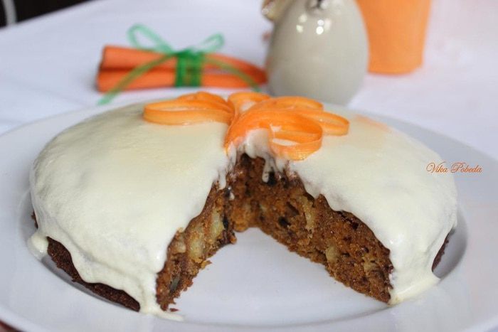 Королевский морковный пирог