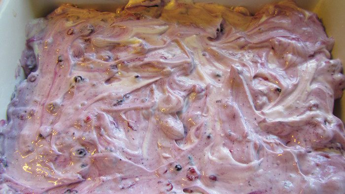 Тирамису с лесными ягодами