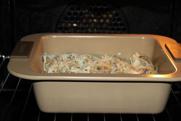 Конкильони с фаршем