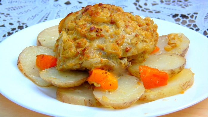 Курица  в быстром маринаде