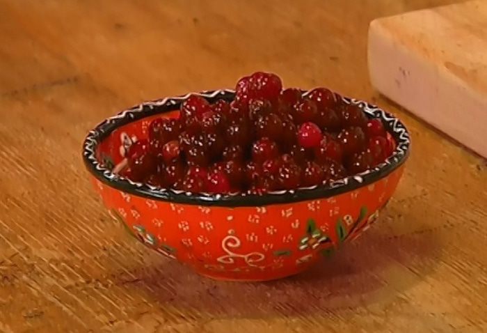 Апельсиновые маффины с клюквой 