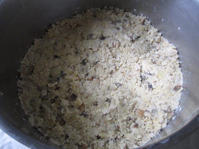 Блинчики с курицей и грибами